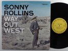 SONNY ROLLINS Way Out West CONTEMPORARY OJC-337 LP re-issue