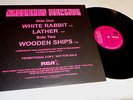 JEFFERSON AIRPLANE White Rabbit Lather Wooden RARE 2008 PROMO 12