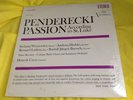 Sealed Classical LP : Penderecki Passion   Czyz   Woytowicz   Hiolski   RCA