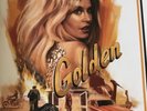 KYLIE MINOGUE GOLDEN TOUR SIGNED AUTOGRAPH LITHOGRAPH 219/250 MANCHESTER RARE