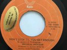 MICHAEL JACKSON - I Cant Help It / Dont Stop Til You Get Enough  RARE JAMAICA 45