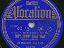BLUES - BLIND BOY FULLER 