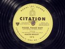 78 RPM -- Martee Bradley, Citation 107, EE- Detroit Post War Blues