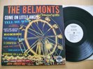 THE BELMONTS- CARNIVAL OF HITS 1962 ORIG MONO WHITE LBL PROMO DOO WOP ROCK VG+