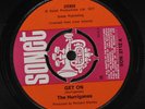 HURRIGANES: Get On / Kenny At The Corner 45 (UK) Rock & Pop