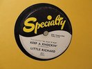 LITTLE RICHARD - Keep A Knockin - 1957 SPECIALTY RECORDS R&B / Soul 78 #611