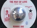RONNIE DIO rare 60s pop The Way Of Love promo Kapp 45 LISTEN
