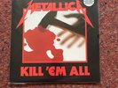 METALLICA KILL 'EM ALL - Limited Edition DMM Double LP - 45rpm 12” Vinyl Record