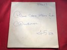 Z-100 EAGLES Please Come Home For Christmas .. 45RPM .. WHITE LABEL PROMO ..1978