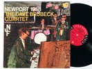 DAVE BRUBECK QUARTET: NEWPORT 1958 columbia LP / 6-eye MONO DG NM