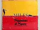 JAPAN LP MILES DAVIS - SKETCHES OF SPAIN - 23AP 2557 w/ SHRINK CAP-OBI INSERT NM