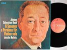 JASCHA HEIFETZ Bach Complete Solo Violin Sonatas, Partitas RCA 3 LPs GERMANY