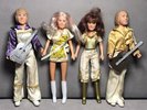 VG Vintage 1970s Hasbro ABBA 8” TOY DOLL POP Music BAND FIGURE SET Bjorn Benny