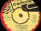 THE EMOTIONS   SOULFUL MUSIC b/w NO USE TO CRY   UK CALTONE 7
