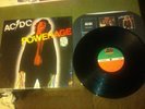 AC/DC Powerage 12 inch vinyl record, Hard rock LP excellent condition