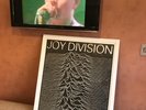 Original 1979 Joy Division Record Shop Promo Poster for the Unknown Pleasures LP