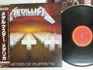 METALLICA MASTER OF PUPPETS CBS/SONY 28AP 3169 Japan OBI VINYL LP