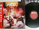 W.A.S.P. SAME CAPITOL ECS-81671 Japan OBI VINYL LP