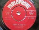 THE BEATLES - PLEASE PLEASE ME - RARE RED PARLOPHONE 1ST PRESSING VG