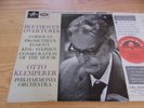 COLUMBIA SAX 2570 UK 1st E/R BEETHOVEN - OVERTURES *PO / OTTO KLEMPERER* EX+