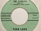 Teen 45 TOM CARTER & THE RAMRODS Teen Love CARRAM Frankie And Johnny HEAR