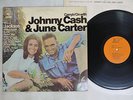 JOHNNY CASH AND JUNE CARTER CARRYIN' ON CBS/SONY SONP-50084 Japan PROMO VINYL LP