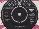 60s Pop THE AFRICAN BEAVERS find my baby Rare 1965 UK 7