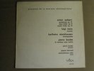 WEBERN NONO STOCKHAUSEN BOULEZ LES CONCERTS DU DOMAINE MUSICAL LP VEGA RARE NM-