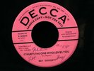 Ray Doggett-It Hurts The One Who Loves You-Decca 30295-PROMO ROCKABILLY GREAT