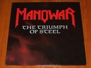 MANOWAR THE TRIUMPH OF STEEL 2x LP *RARE* 1st PRESS VINYL GERMANY 1992 ORIGINAL
