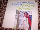 ESTHER MORROW   NEWPORT NEWS, VIRGINIA. Jazz. Orig 1969 vinyl LP. M/EX.