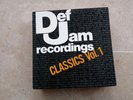 DEF JAM RECORDINGS CLASSICS VOL 1- OLD SCHOOL - HIPHOP HIP HOP VINYL RECORD