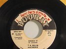 T K HULIN 45 RPM BOORAY 1001 CAJUN SWAMP HOW FAR TO THE END / SMOKE IT