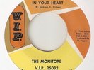 THE MONITORS Number One In Your Heart VIP  MOTOWN NORTHERN SOUL 45