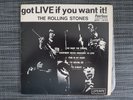 The Rolling Stones EP got LIVE you want it  Peerless/London EPP-1470 1971 Mexico