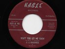 J.J. Barnes - Won't You Let Me Know / My Love Came Tumbling Down (Soul, 45)