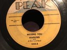 THE STARLITES - MISSING YOU / GIVE ME A KISS  45 VG  PEAK 5000 RARE DOO WOP