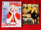 MADONNA 8/2018 (Austria only) & NOTEBOOK 8/2018 (UK only), MAGAZINE LOT, RARE