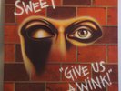 SWEET - Give Us A Wink - Original UK LP - Die-Cut Sleeve Glam Rock RCA