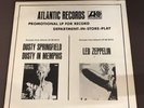 Led Zeppelin Dusty Springfield WLP In Store Promo LP Vinyl