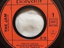 THE JAM , PRETTY GREEN / THATS ENTERTAINMENT PROMO RECORD . RARE . PAUL WELLER .
