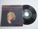 EP 45 T VINYLE 4 T , MICHELE TORR , PAUVRE COEUR . VG + / EX