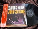 THELONIOUS MONK JOHN COLTRANE RIVERSIDE SMJ-6149 OBI MONO Japan Vinyl LP