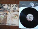 RAINBOW STRAIGHT BETWEEN THE EYES LP 82 UK POLYDOR 1ST A2B2 STERLING UNSPLIT INN