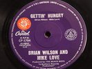Brian Wilson Mike Love Gettin Hungry/Devoted to you OZ Capitol promo Beach Boys
