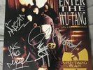 Wu-Tang Clan Signed Vinyl Album Enter The Wu-Tang 36 Chambers 5 Original Members