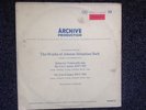 BACH - UNACCOMPANIED CELLO SUITES 5 & 6 FOURNIER DGG ARCHIV 198188 STEREO 1960