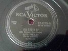 ELVIS PRESLEY - All Shook Up 78 RPM BRAZIL Black RCA on EX- ===IT's NOT lp mono