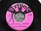 ORIGINAL  NORTHERN SOUL-LITTLE JOE HINTON-LET'S START A ROMANCE-45