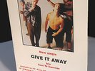 RED HOT CHILI PEPPERS Display Stand UK PROMO Only Give It Away STANDEE Rare